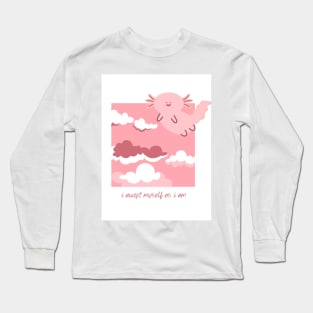 i accept myself as i am Long Sleeve T-Shirt